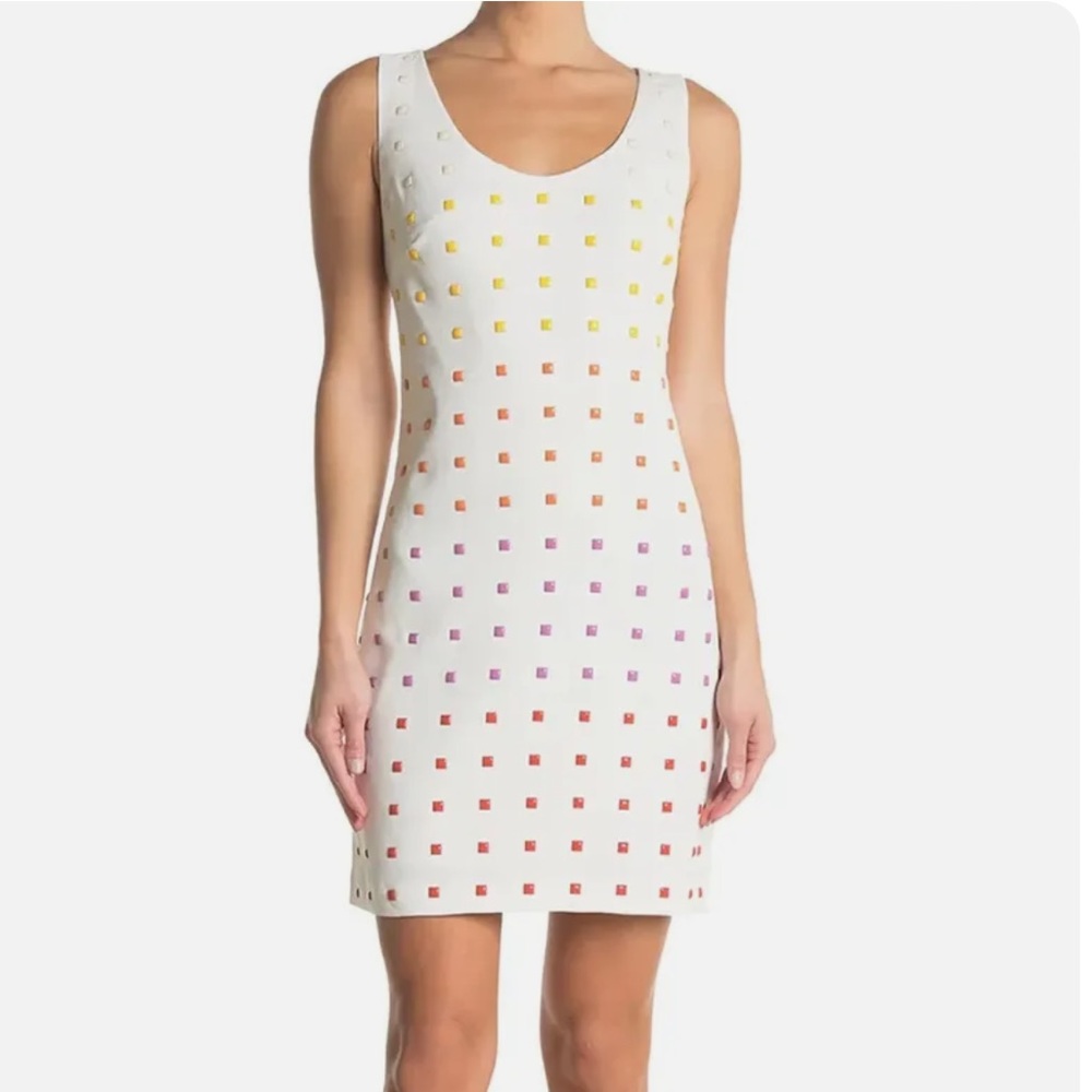 Trina Turk Sun Drenched Dress Sleeveless Wedding Guest Party Event Size 10